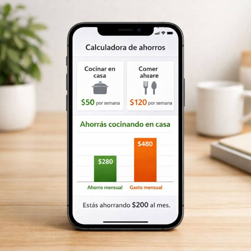 Calculadora de ahorros